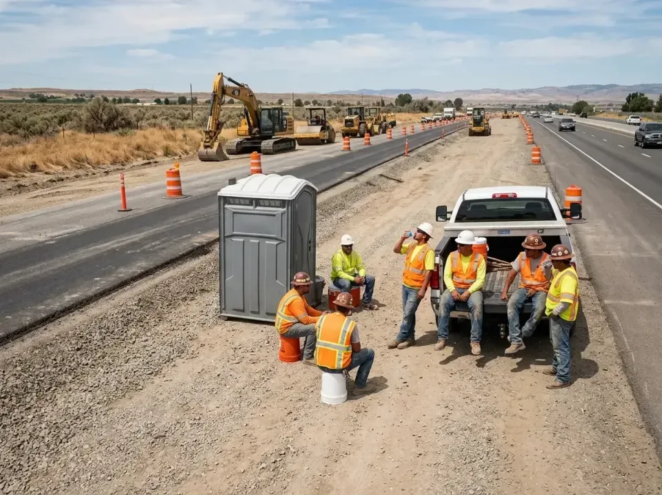 highway-road-construction-crew-007 — frequently asked questions, Porta Potty and Restroom Rentals in Edgewater, NJ